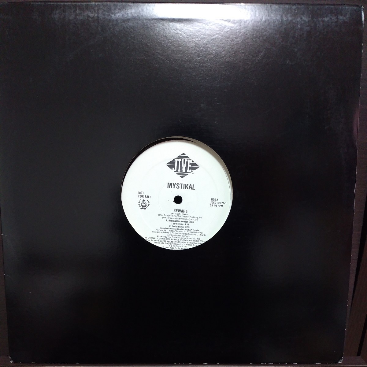 12inch US PROMO盤/MYSTIKAL BEWARE拍卖