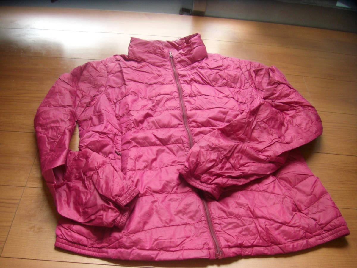 ユニクロ ピンク L ダウンジャケット拍卖
