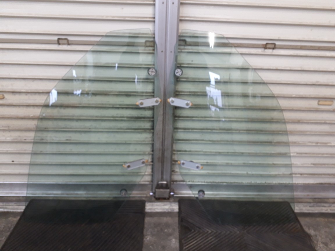 180SX後期 左右ドアガラス No.ya拍卖