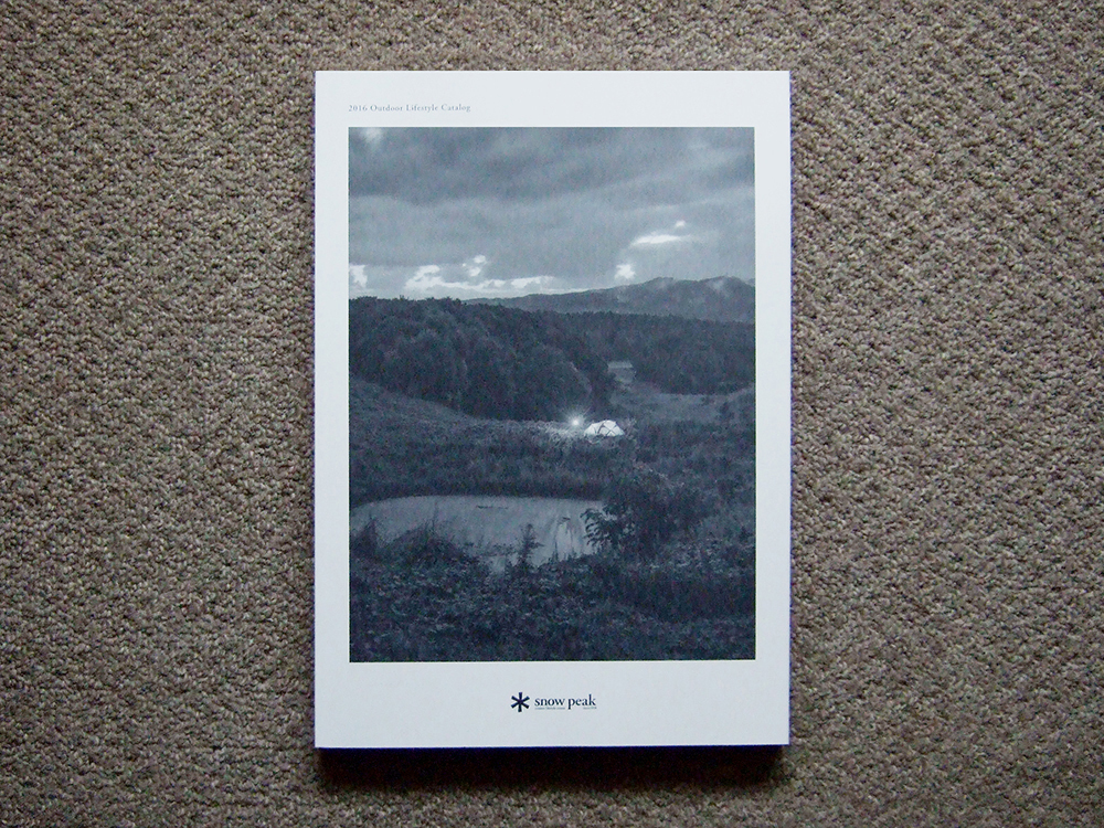 【カタログのみ】snowpeak 2016 Outdoor Lifestyle Catalog 検 snow peak ランタン テント グリル シュラフ バッグ スモーク スノーピーク拍卖