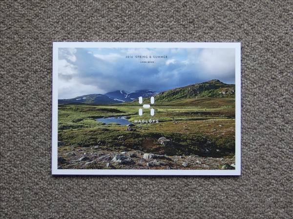 【カタログのみ】HAGLOFS 2016 SS LOOKBOOK ジャケット バックパック拍卖