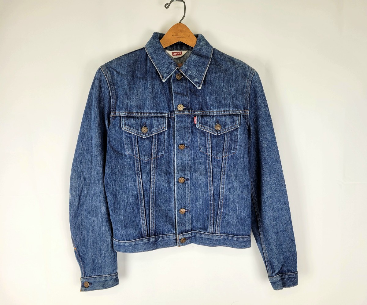 良好 70s FRANCE製 levi's 70500-0917 3rd 4th型 デニムジャケット 36 S 程度 79年 70年代 フランス製 ビンテージジーンズ リーバイス拍卖