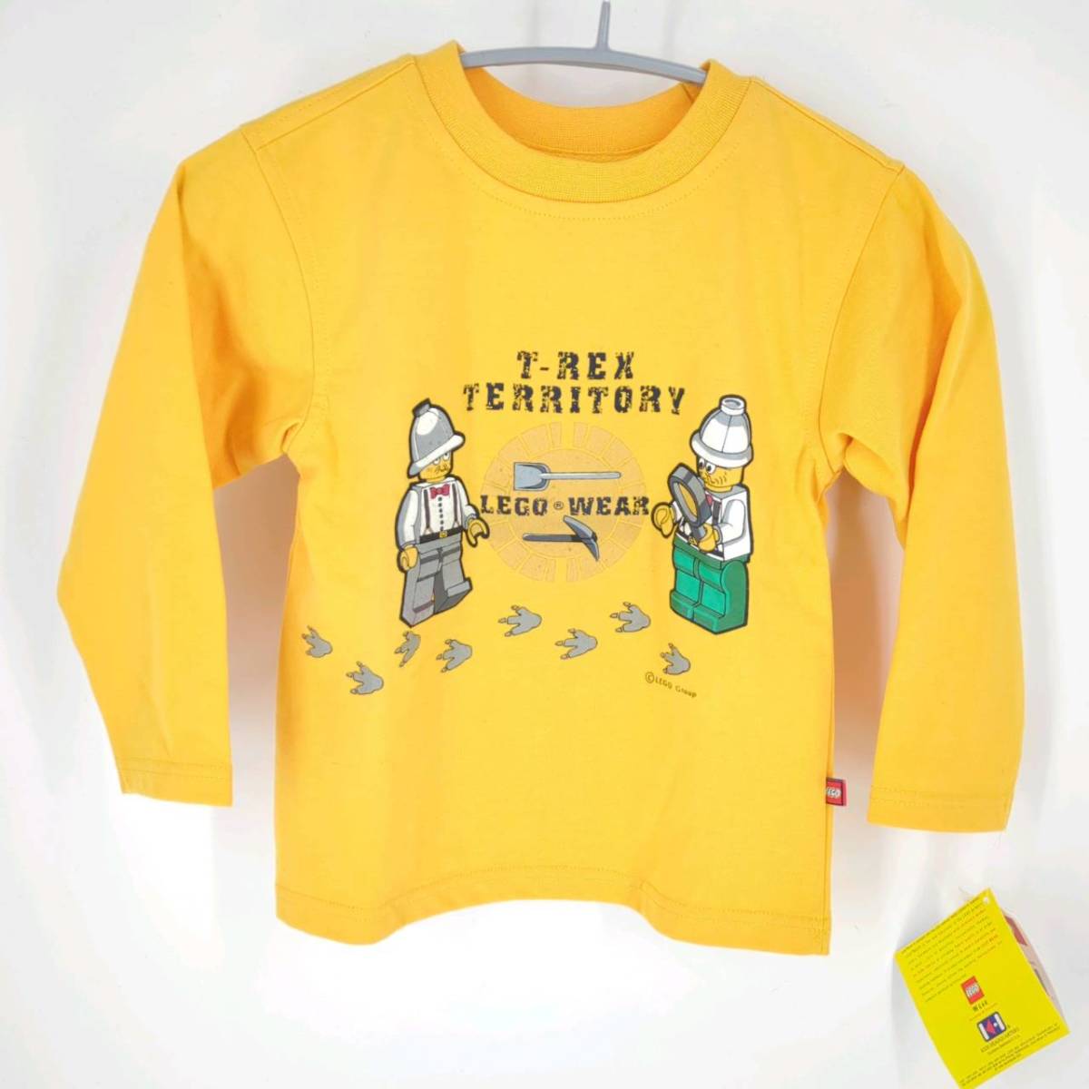 未使用保管品 4 LEGOWEAR Tシャツ イエロー 長袖 タグ付き リユース ultramto ts1719拍卖
