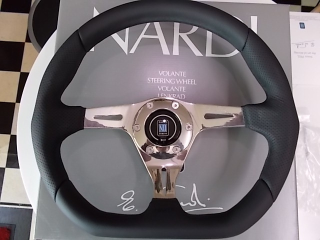 NARDI ナルディ Kallista N201 Kallisuta Leather35 350mm 送料無料拍卖