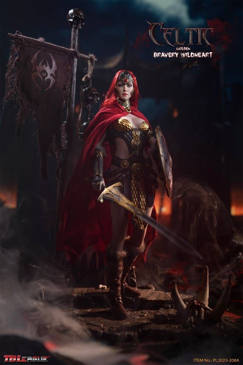 TBLeague 1/6 ケルティック・ブレーヴァリィ・ワイルドハート ゴールド.Ver 未開封新品 PL2023-208A TBリーグ 検) ホットトイズ verycool拍卖