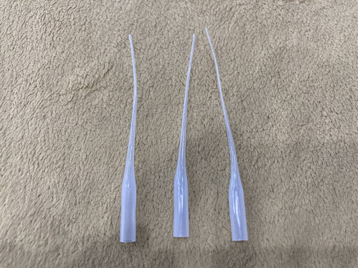 ●瞬間接着剤 エクステンション ノズル 全長 80mm 3個 新品未使用拍卖