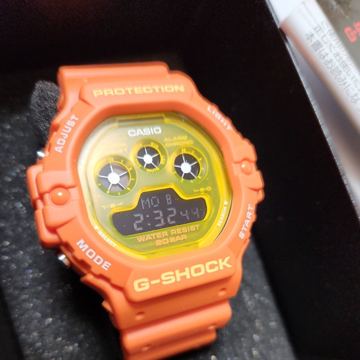 即決!CASIO Gショック 国内正規品 DW-5900TS-4JF レスキューオレンジ新品 未使用品 完品拍卖