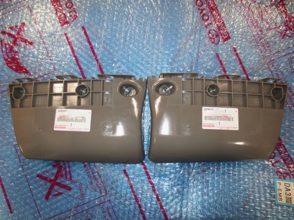 【未使用 トヨタ 純正】アルファード ヴェルファイア 20系 2008-2015 フロントバンパサイド サポート 左右セット拍卖