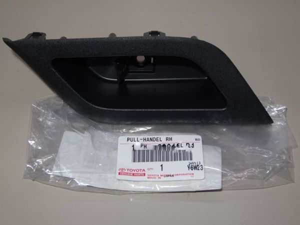 残りわずか!【未使用 トヨタ 純正】アルファード ヴェルファイア 20系 フロントドア プルハンドル RH 右側 ダークグレー拍卖