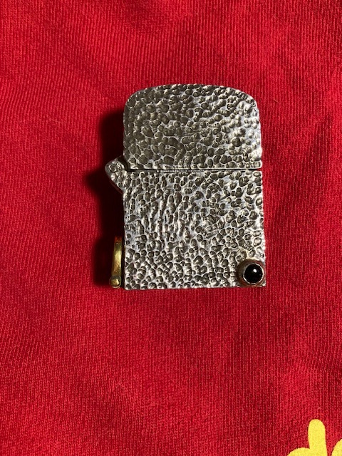 Zippo用カスタムメイド純銀ケース、新品未使用品!拍卖