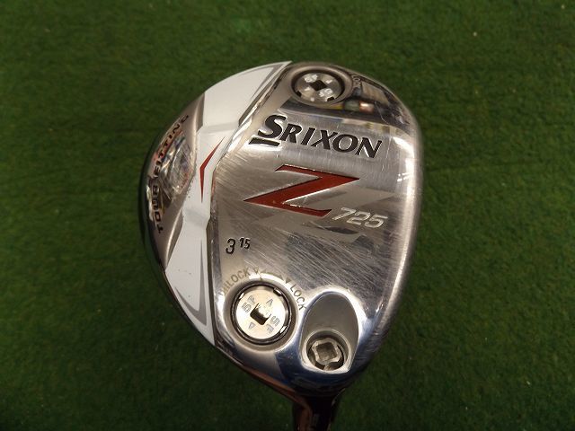 【税込】2671 SRIXON Z725 3W 15° 純正カーボン S カバー無 ダンロップ スリクソン .878630拍卖