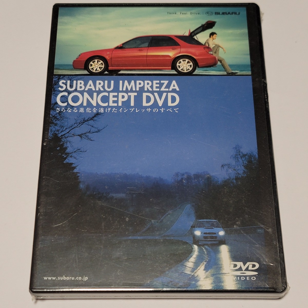 《未開封》非売品 CONCEPT DVD スバル/SUBARU IMPUREZA さらなる進化を遂げたインプレッサのすべて / 2004年拍卖