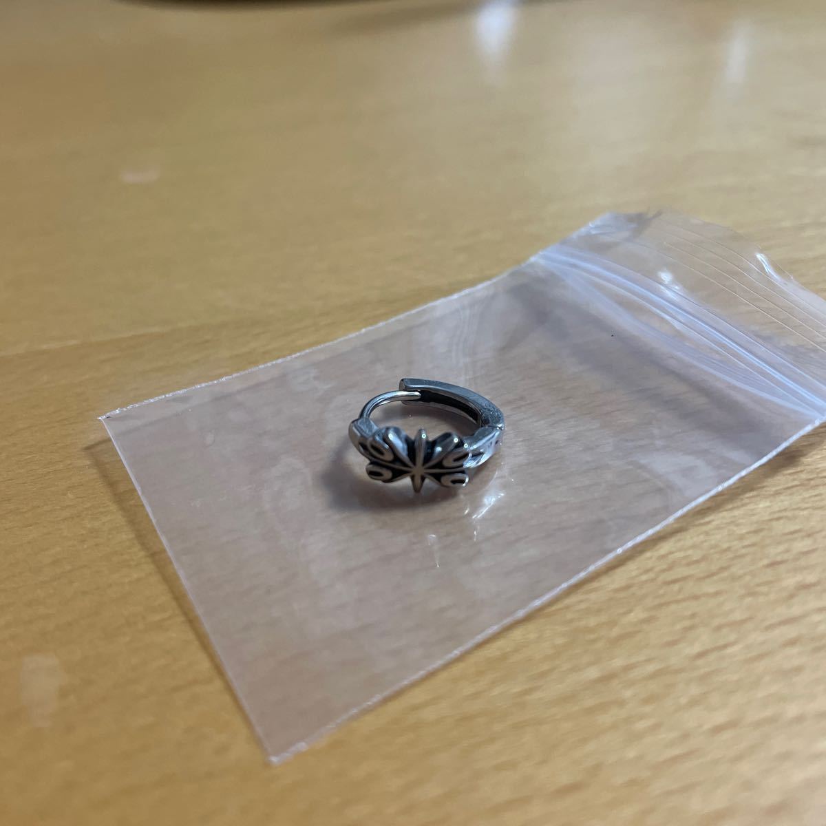 フープピアス 1ピース 片耳 ステンレス鋼拍卖