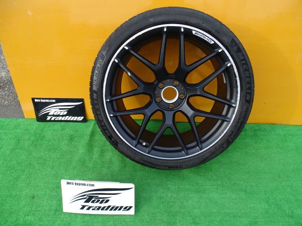 L2371vc Mercedes-AMG純正 GT63s X290 7-ダブルスポーク 鍛造 アルミホイール 11.5Jx21 ET30 Michelin PilotSport4 275/35ZR21 A2904010900拍卖