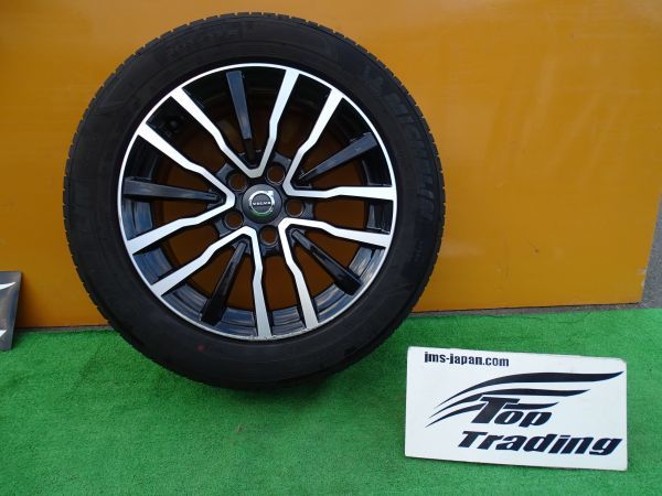 L2396[ ボルボ純正 V40 MB/MD 後期 16インチ アルミホイール 7Jx16 Primacy3 205/55R16 1本 31445798(31470766)拍卖