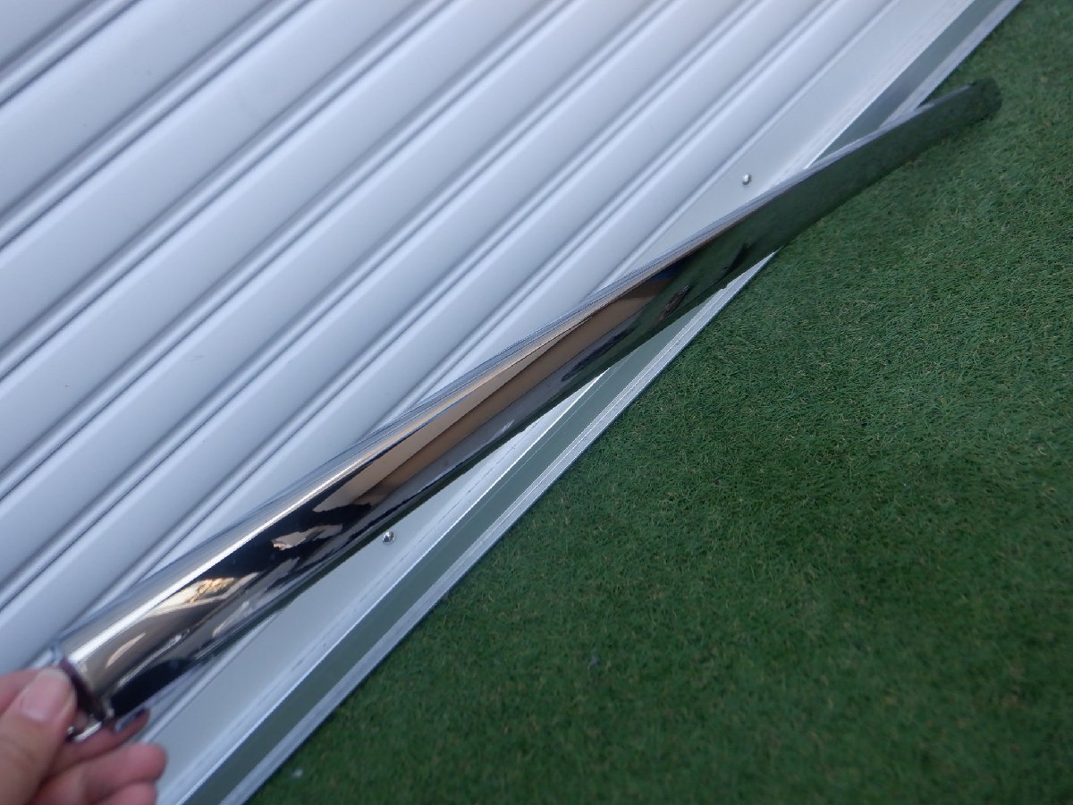 新車外し トヨタ純正 TAHA40W TAHA45W AAHH40W AAHH45W AGH40W AGH45W 40 ヴェルファイア リアバンパー モール スモークメッキ 52751-V2020拍卖