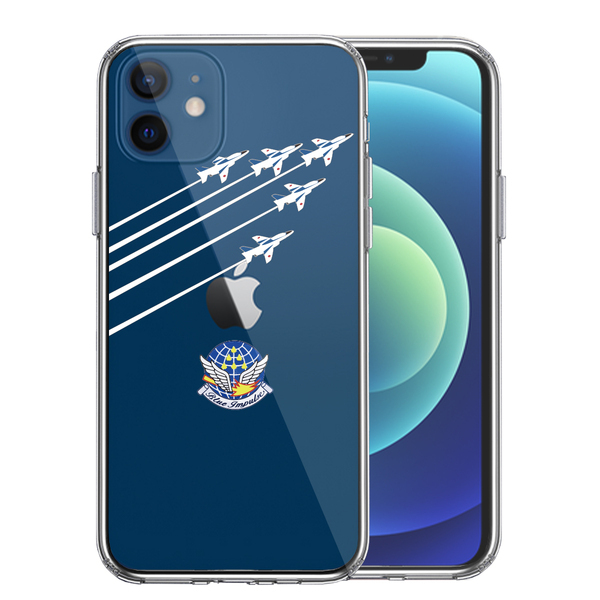 iPhone12mini ケース クリア シェル ブルーインパルス スマホケース 側面ソフト 背面ハード ハイブリッド拍卖