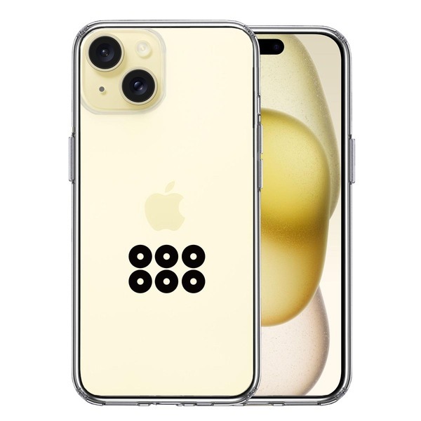 iPhone15 ケース クリア 真田 幸村 信繁 六文銭 スマホケース 側面ソフト 背面ハード ハイブリッド拍卖
