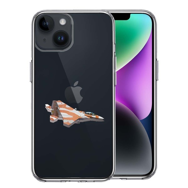 iPhone14 ケース クリア 航空自衛隊 F 15J アグレッサー6 スマホケース 側面ソフト 背面ハード ハイブリッド拍卖