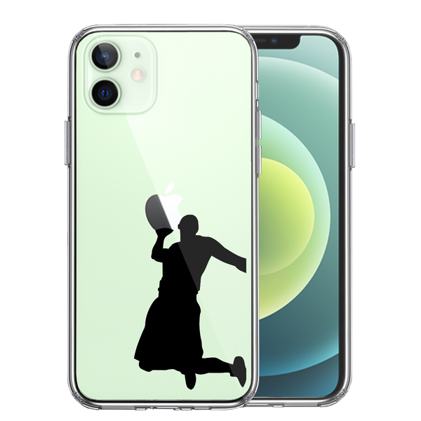 iPhone12mini ケース クリア バスケットボール ダンクシュート2 スマホケース 側面ソフト 背面ハード ハイブリッド拍卖