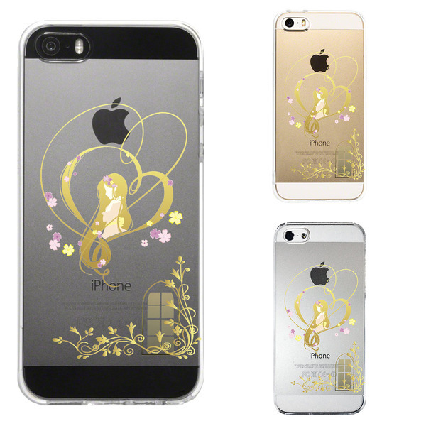 iPhone5 iPhone5s ケース クリア ラプンツェル 1 スマホケース ハード スマホケース ハード拍卖
