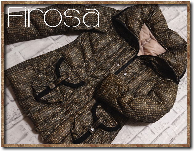 ☆Firosa フィローザ ジップダウンコート ジャケット☆拍卖