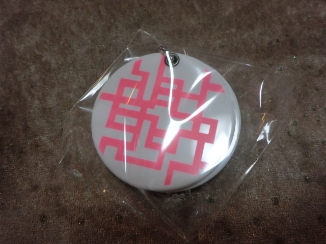 ☆布袋寅泰♪BEAT8  会場限定 ミラーキーホルダー ピンクX白 完売品拍卖