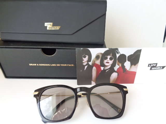 LAPIZ SENSIBLE サングラス SJA031 ケース付 箱入り AS032-C1-MC拍卖