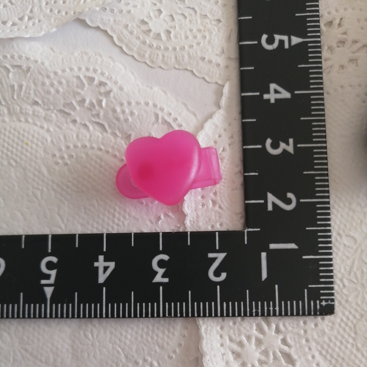 2r525 ドール用 ピンク ハート ヘアピン ヘアアクセサリー バービー ジェニー momoko リカちゃん タミーちゃん 1/6ドール拍卖