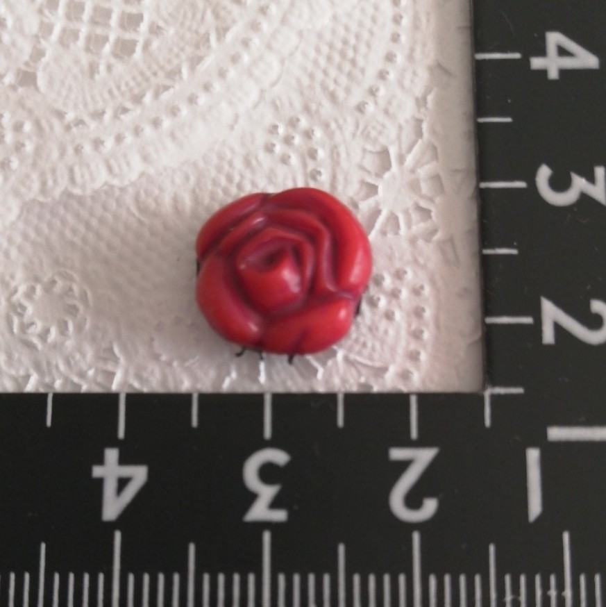 tia 人形用 薔薇 バラ ヘアピン ヘアアクセサリー 赤 バービー ジェニー momoko リカちゃん タミーちゃん 1/6ドール拍卖