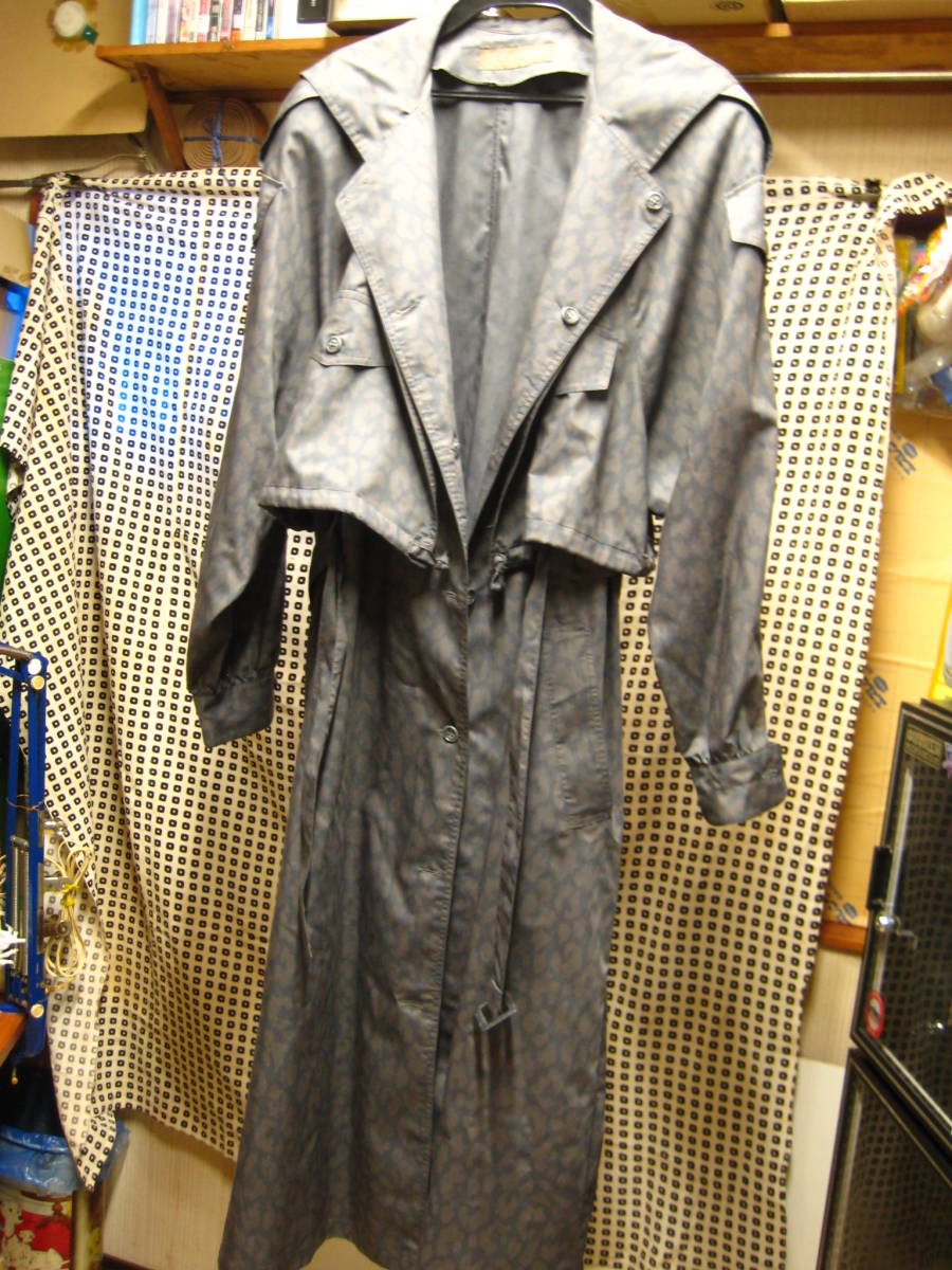 *レインコート*ボレロ風*フード付き*L?*中古品につきジャンク出品*A拍卖