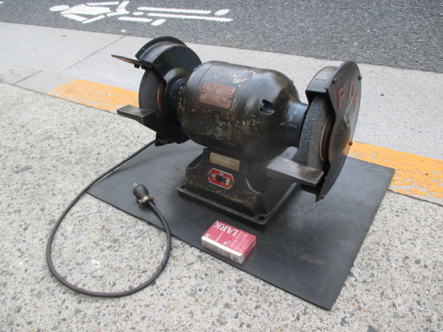 m850★FDK 205mm 卓上電動研磨機 BG-1 100V400w拍卖