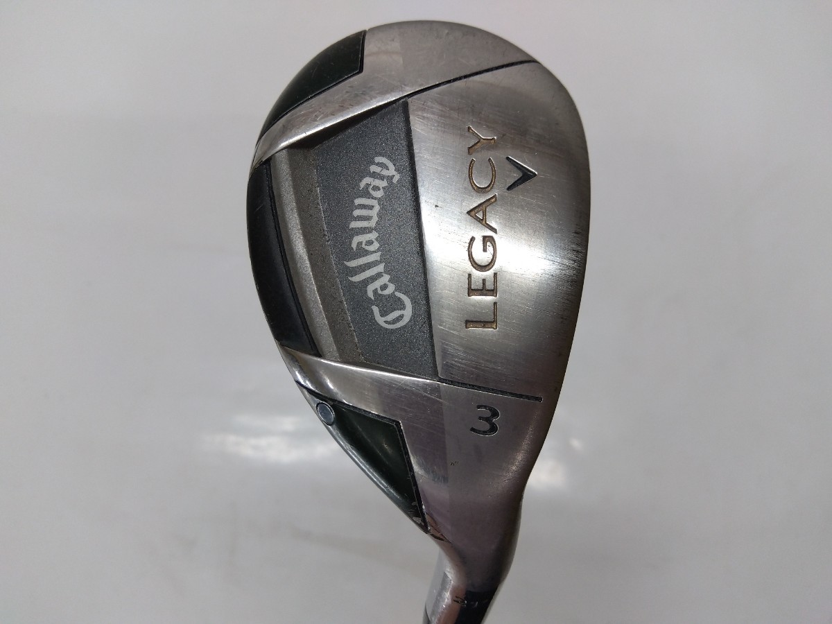 Callaway キャロウェイ LEGACY 21度 U3 シャフトフレックス不明 スチールシャフト メンズ右 レガシーユーティリティ拍卖