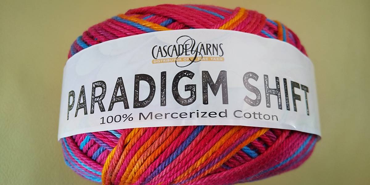 毛糸 Cascade Yarns カスケイドヤーンズ PARADIGM HIFT パラダイム シフト #4 コットン100% (USA社ブラジル製)拍卖