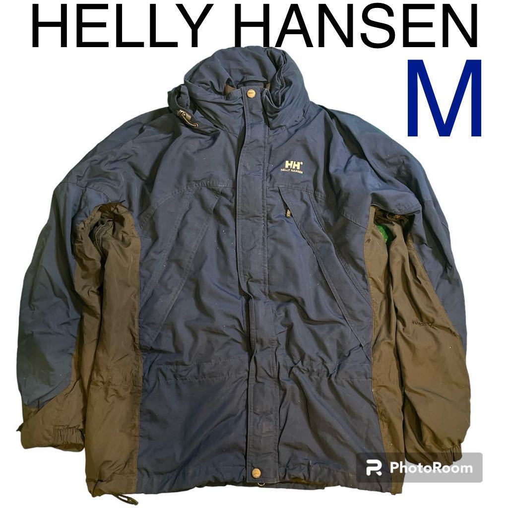訳あり!1000円スタート HELLY HANSEN ヘリーハンセン アウトドアジャケット M ネイビー 他にも1000円スタート多数有ります!拍卖