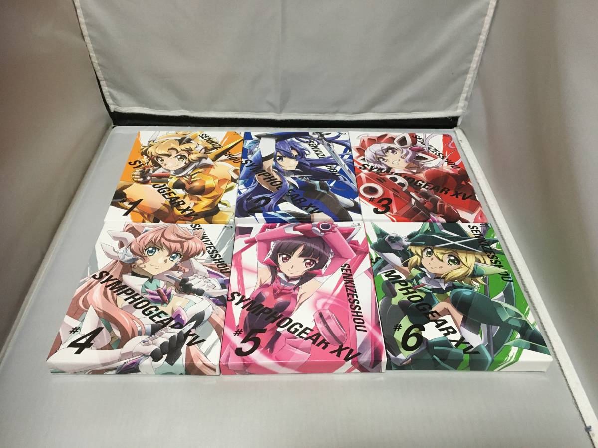 BD(BLU-RAY) 戦姫絶唱シンフォギアXV 全6巻セット 限定版拍卖