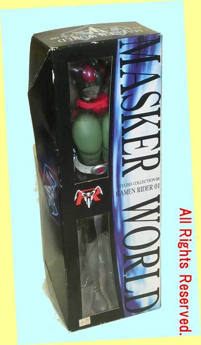 ★★最終品▲#6008 仮面ライダー01★2001年 MEDICOM TOY製★限定スタイリッシュコレクション フィギュア・一次流通 新品未使用美品超極レア拍卖