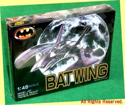 ★★最終品かも!▲#0139 バットウイング★ツクダホビー1989年プラモデルキット★バットマンシリーズ・一次流通 新品未開封未組立超貴重拍卖