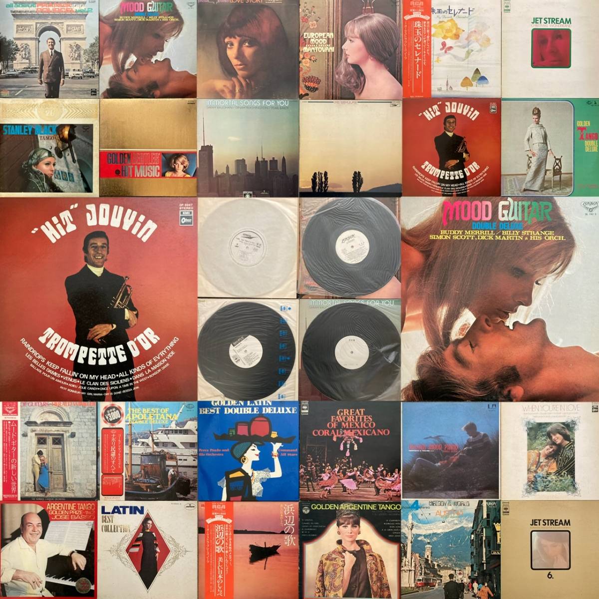 《ALL見本盤!》イージーリスニング/FRANCK POURCEL/華麗なるビートルズ/ジョルジュ・ジューバン/ジェット・ストリーム/タンゴ/ムード拍卖