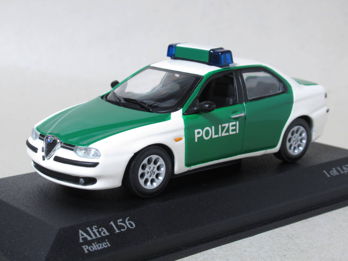 1/43 アルファロメオ 156 1997 Polizei拍卖