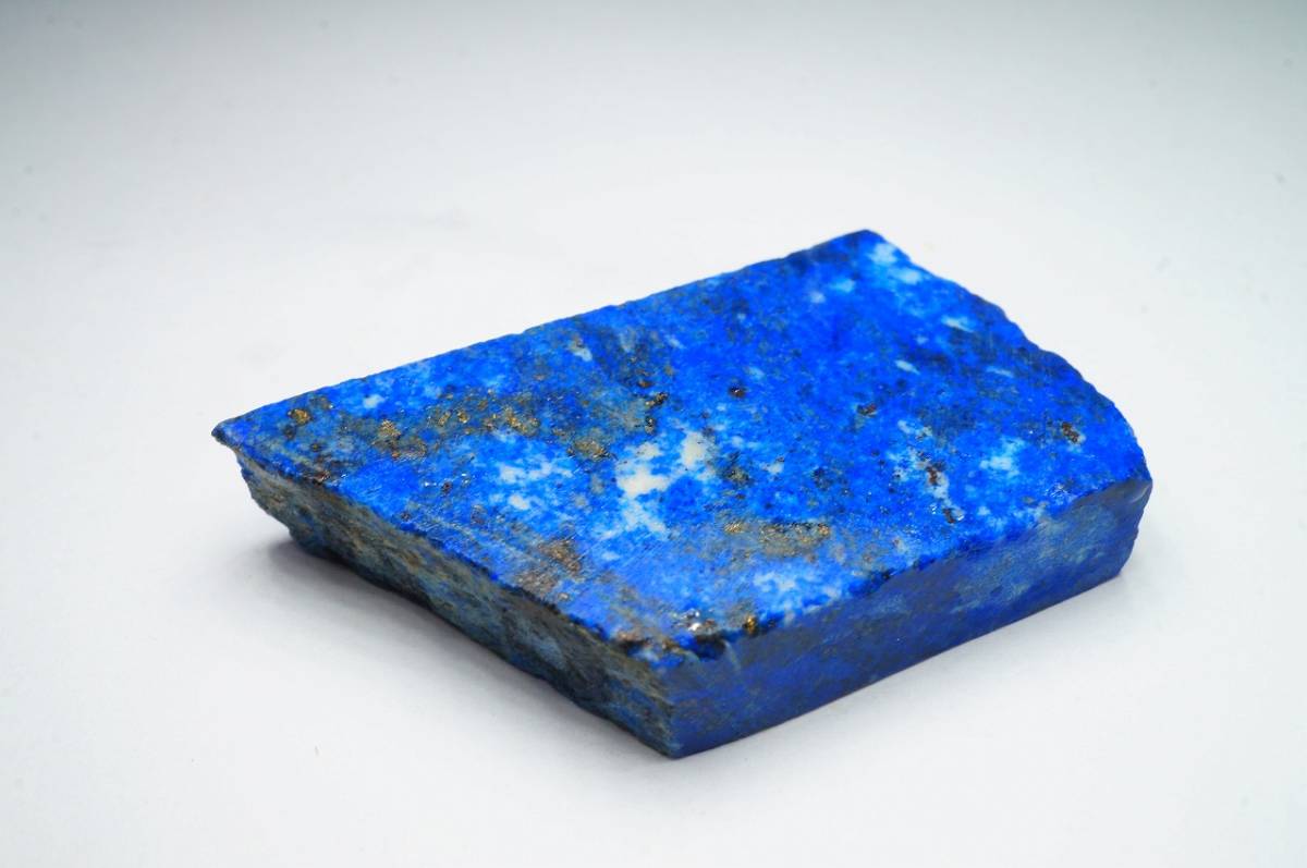 【特別価格!早い者勝ち】フェルメール ブルー藍色が綺麗な上質アフガニスタン産ラピスラズリ/ウルトラマリンブルー原石11.9g拍卖
