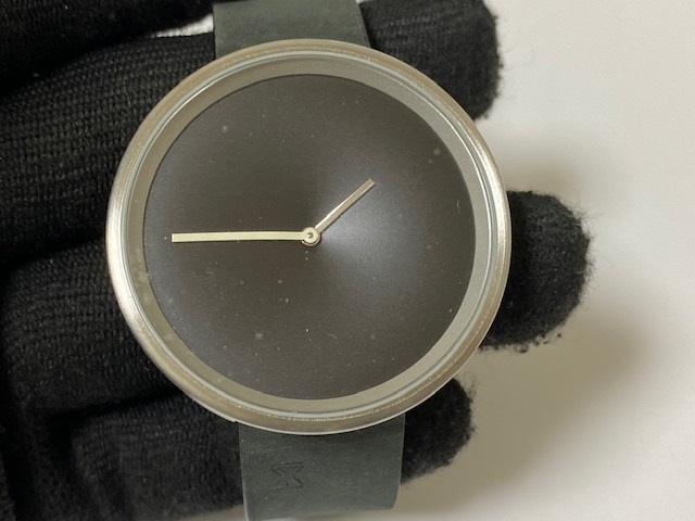 TACS タックス 腕時計 TIME GLASS 革ベルト TS1801 展示未使用品 電池交換済み拍卖