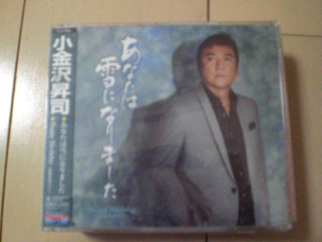即決 新品未開封 小金沢昇司/あなたは雪になりました/Happy Birthday~花束を添えて 演歌CD 送料180円拍卖