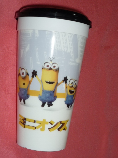 激レア!カワイイ♪2015年 映画 ミニオンズ キャラクター ドリンクカップ ☆拍卖