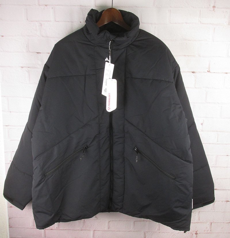 LFJ23684 BAMBOOSHOOTS バンブーシュート RANDOM QUILTED PUFFER JACKET プリマロフトジャケット 2203015 X-LARGE 未使用 ブラック拍卖