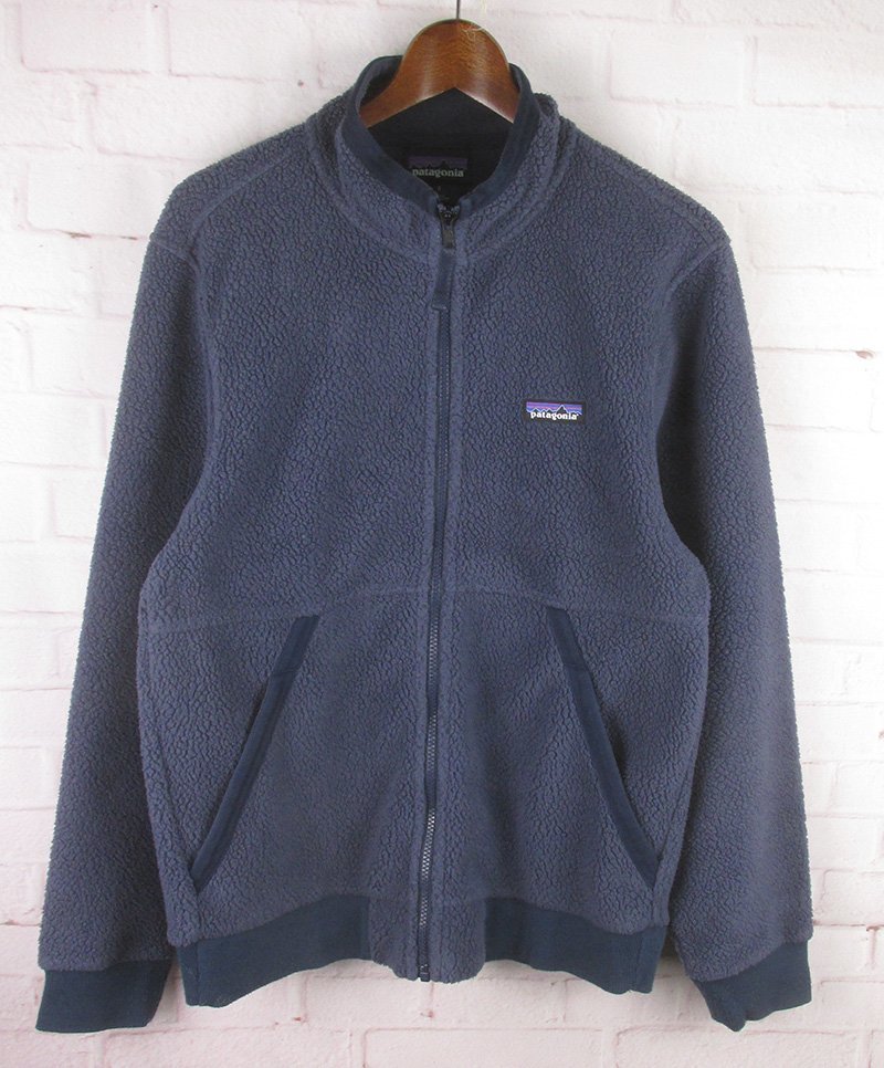LFJ23605 PATAGONIA パタゴニア シアーリング ジャケット 26125FA21 S ネイビー系拍卖