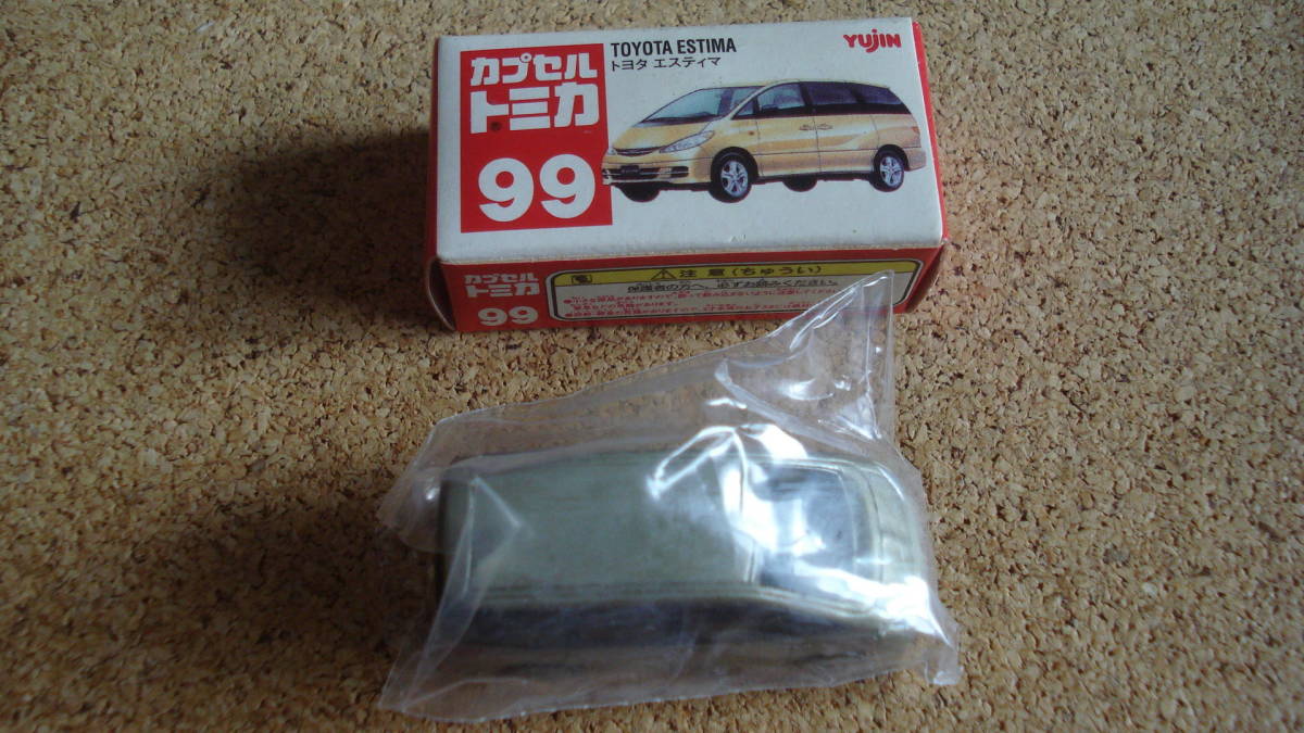 カプセルトミカ NO.99 トヨタ エスティマ//ユージン・YUJIN*ダメージが見られます。拍卖