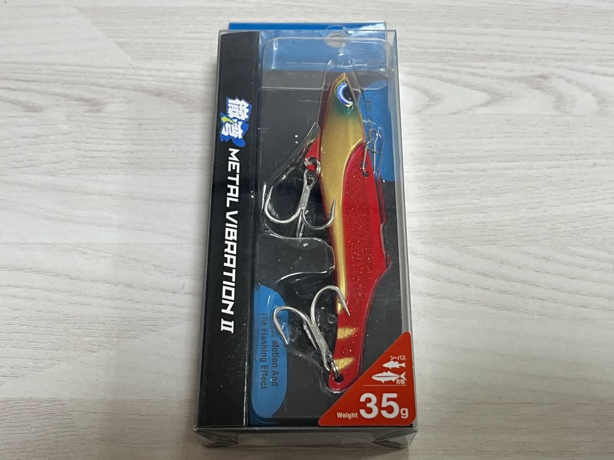 ④ ■■ 新品 Azzurro 徹湾 メタルバイブレーションⅡ 35g【ゴールド】Azzurro ■■ S3.0107拍卖