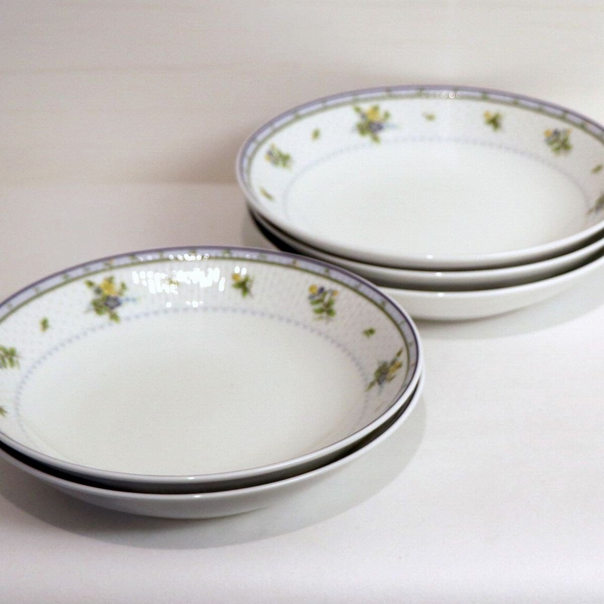 NARUMI・ナルミ・21cm・パスタ皿・5枚セット・No.200619-59・梱包サイズ80拍卖