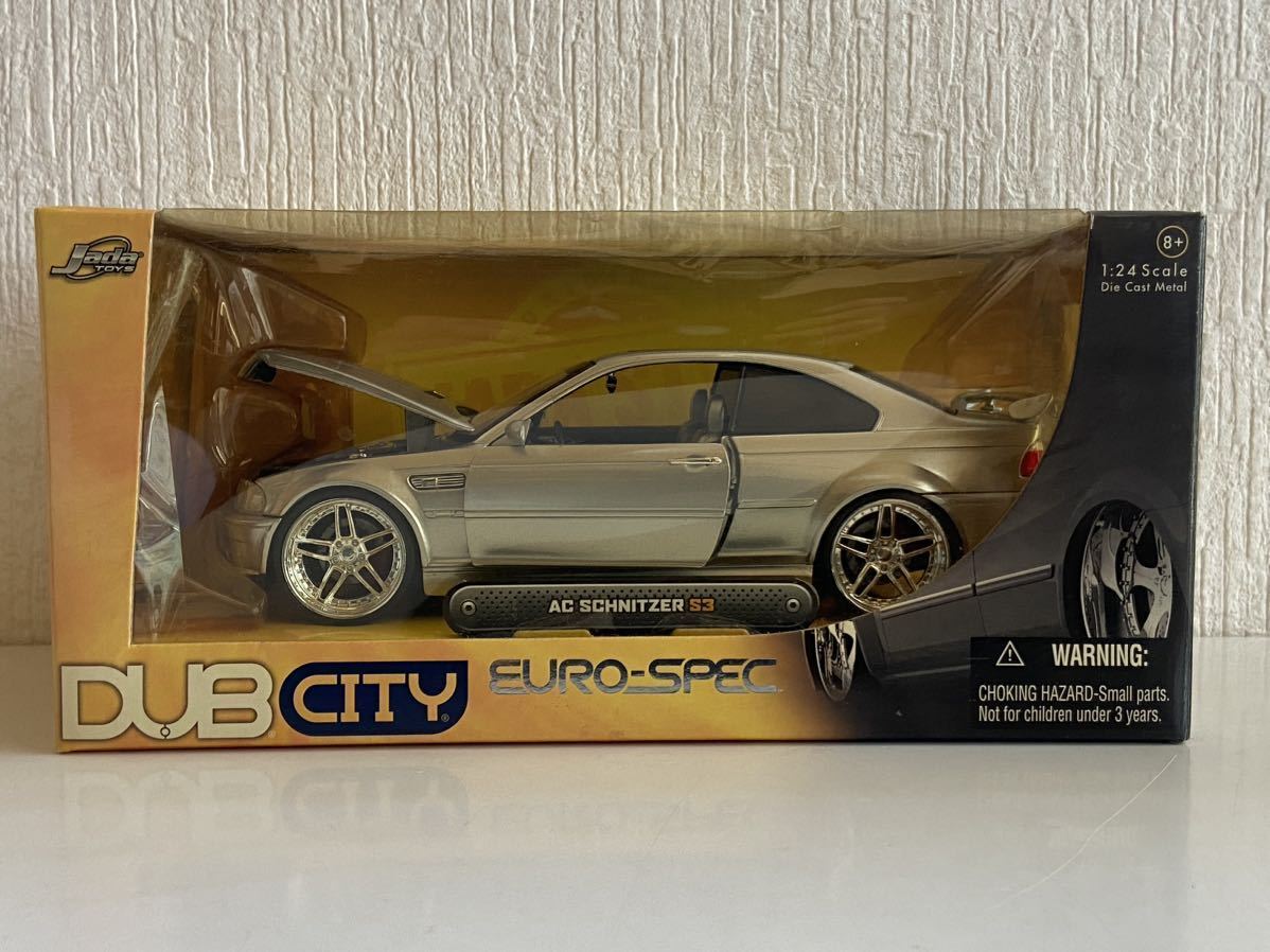 ジェイダ 1/24 BMW M3 AC シュニッツァー S3 DUB CITY EURO-SPEC JADA SCHNITZER E46拍卖